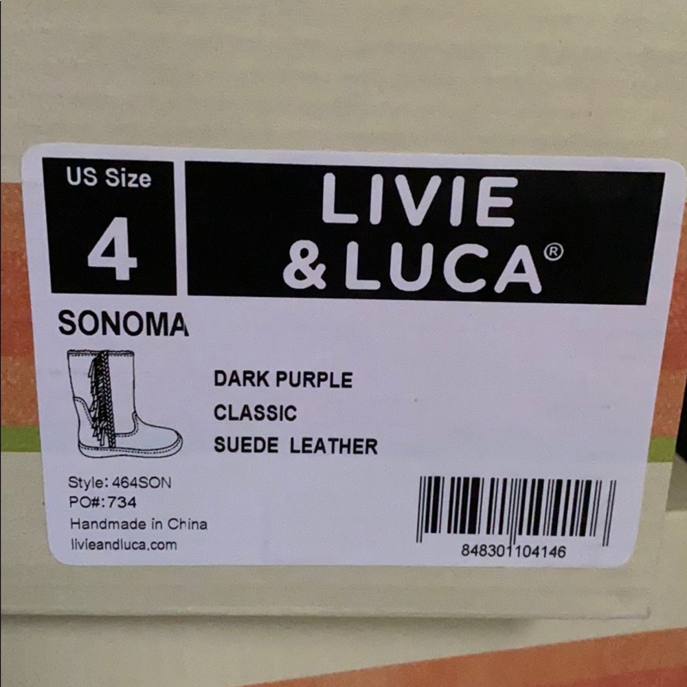 SALE!! NEW Livie and Luca (for Matilda Jane) Fringe Boots - Picture 3 of 4
